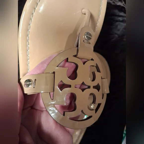 Tory Burch Miller Tan Sandals US 10
