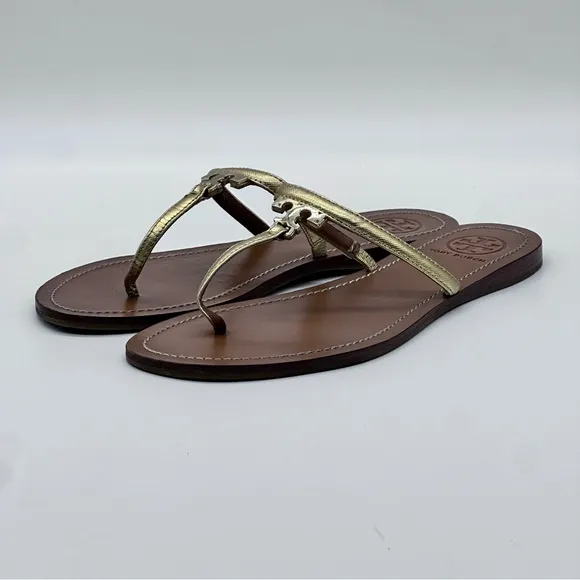 Tory Burch Staffino Sandals. Size 8.5