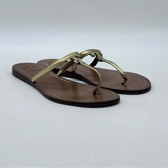Tory Burch Staffino Sandals. Size 8.5
