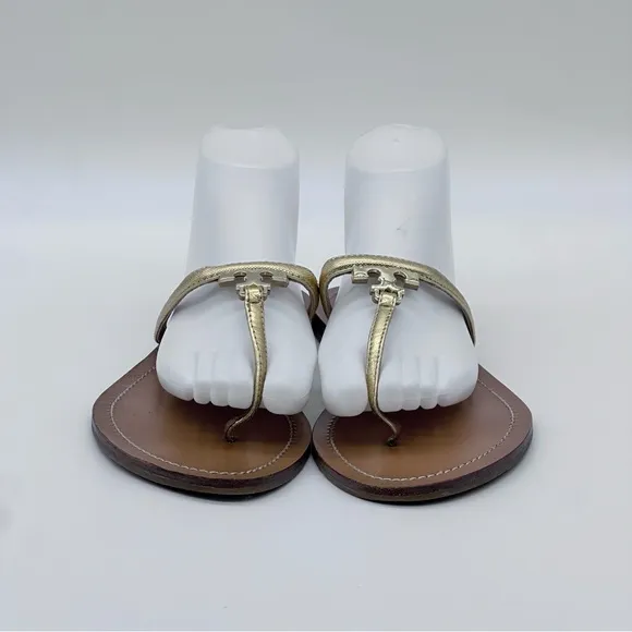 Tory Burch Staffino Sandals. Size 8.5