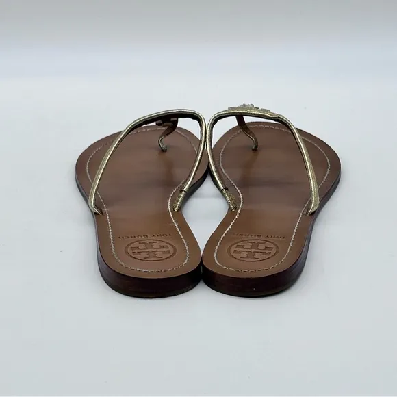 Tory Burch Staffino Sandals. Size 8.5