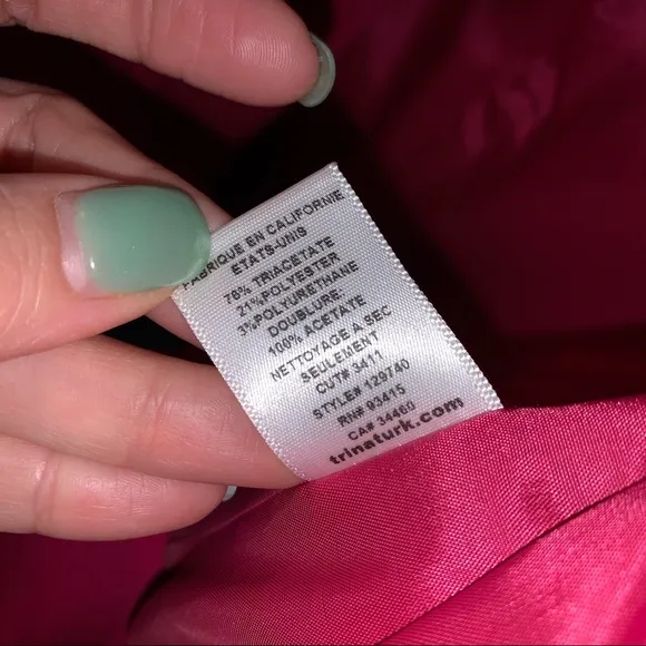 Trina Turk Hot Pink Blazer Size 0