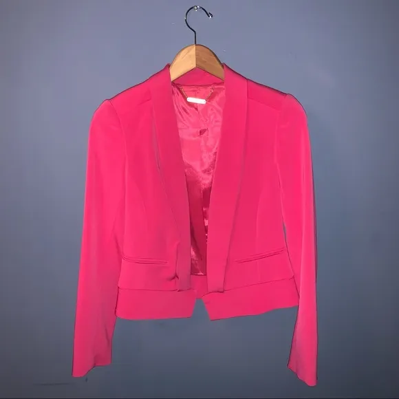 Trina Turk Hot Pink Blazer Size 0
