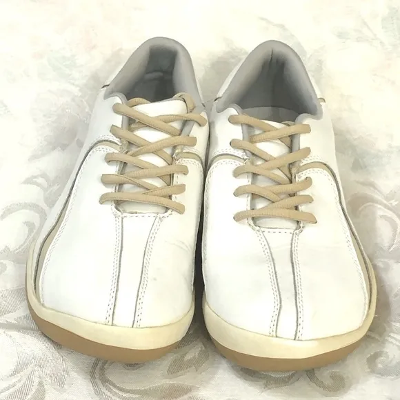 True Linkswear True Isis Women’s Leather Golf Shoes - White/Prosecco size 10