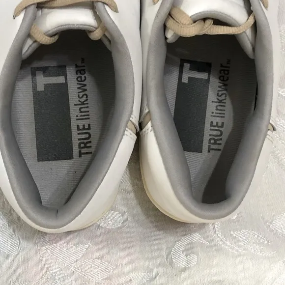 True Linkswear True Isis Women’s Leather Golf Shoes - White/Prosecco size 10