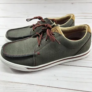 Twisted X Casual Shoes Womens Kicks Lace Up 6.5 M‎ Gray Red WCA0030