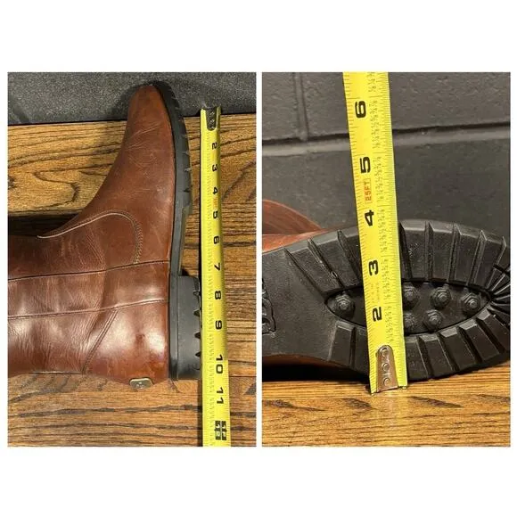 Ugg Australia Burroughs Chestnut Waterproof Sheepskin Boots Women’s 9