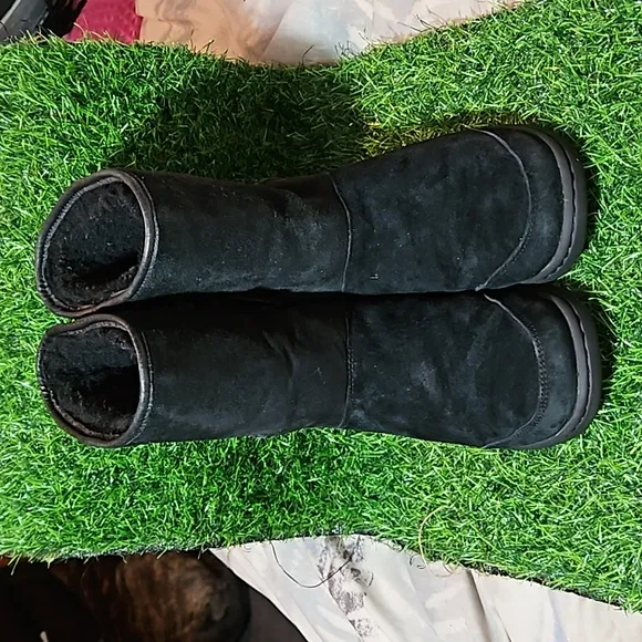 UGG Australia Michaela WATERPROOF Boots Black Size 5 WOMEN 1008027