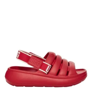UGG Big Kids Sport Yeah Sandals Samba-Red Size 3K