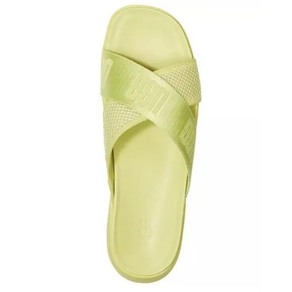 UGG EMILY MESH WOMEN’S SLIDES SANDALS 1119491 POLLEN YELLOW/ AUTHENTIC