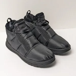 UGG Lakesider Zip Puff Boots, Black, Women's 9.5 M