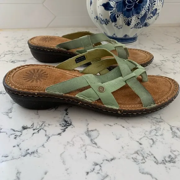 UGG leather woman’s Sandals size 7  NWOT