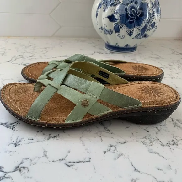 UGG leather woman’s Sandals size 7  NWOT