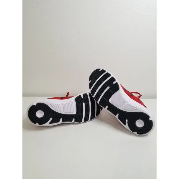 Under Armour Boys' Assert 9 Wide Running Shoes in Red - Size 6.5Y