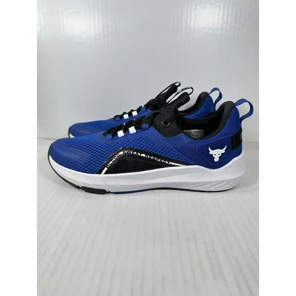 Under Armour Men's Project Rock BSR 3 Shoes Royal/Black/White Size 10 BRAND NEW