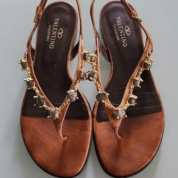 Valentino Garavani Leather Sandals