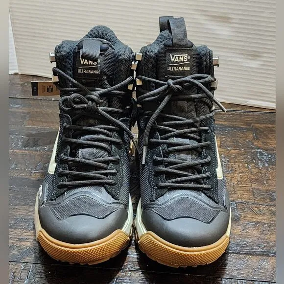 VANS BLACK ULTRARANGE EXO HI GORE-TEX MTE-3 SHOE BOOTS Women's SIZE 8 men's 6.5