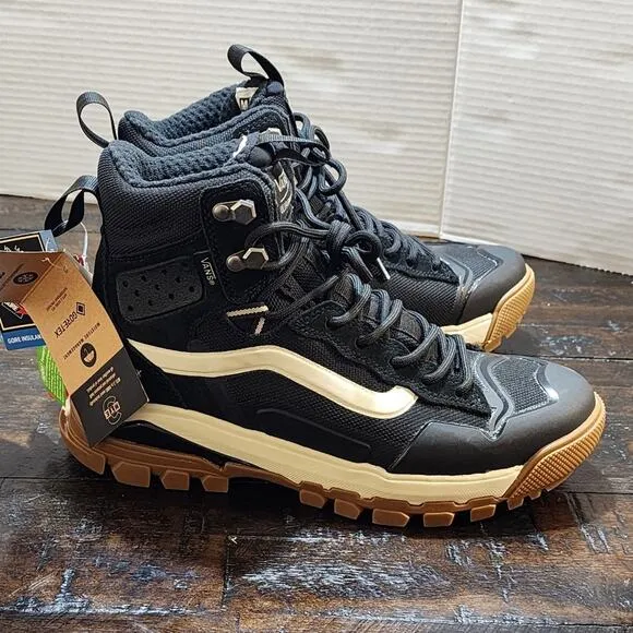 VANS BLACK ULTRARANGE EXO HI GORE-TEX MTE-3 SHOE BOOTS Women's SIZE 8 men's 6.5