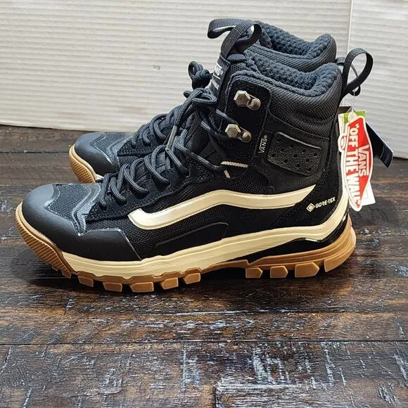 VANS BLACK ULTRARANGE EXO HI GORE-TEX MTE-3 SHOE BOOTS Women's SIZE 8 men's 6.5