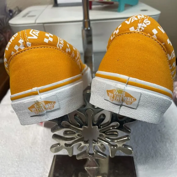 Vans Classic Slip On Logo Repeat