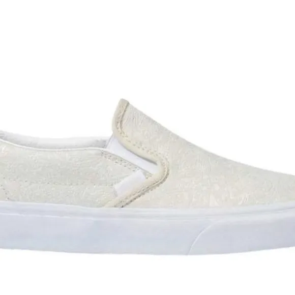 Vans Classic Slip-On Princess Paisley Bone Women Shoes size7 new