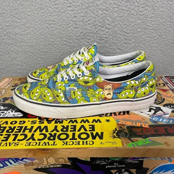 Vans Disney toy story alien shoes