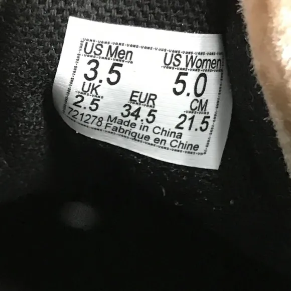 Vans Old Skool Velvet Tan Black Shoes