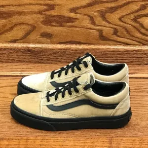 Vans Old Skool Velvet Tan Black Shoes