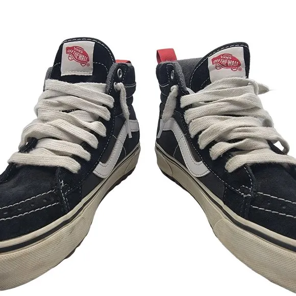 Vans Sk8 Hi MTE Mens Size 8 Black Shoes Primaloft Hiking Outdoors Camping