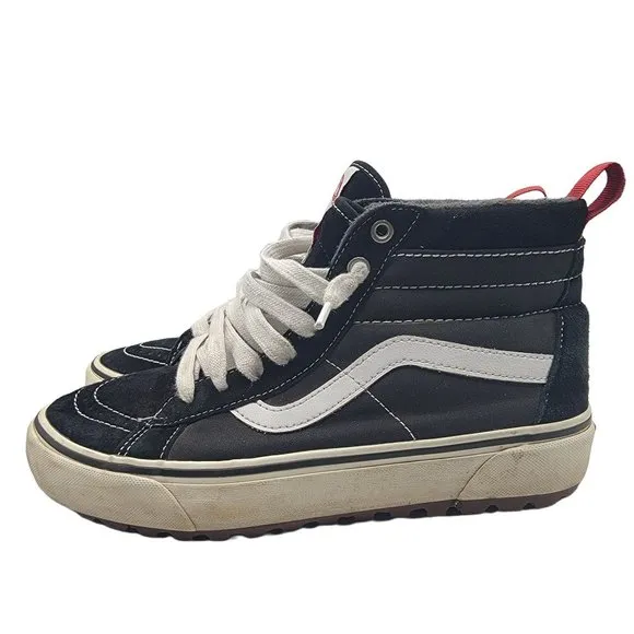 Vans Sk8 Hi MTE Mens Size 8 Black Shoes Primaloft Hiking Outdoors Camping