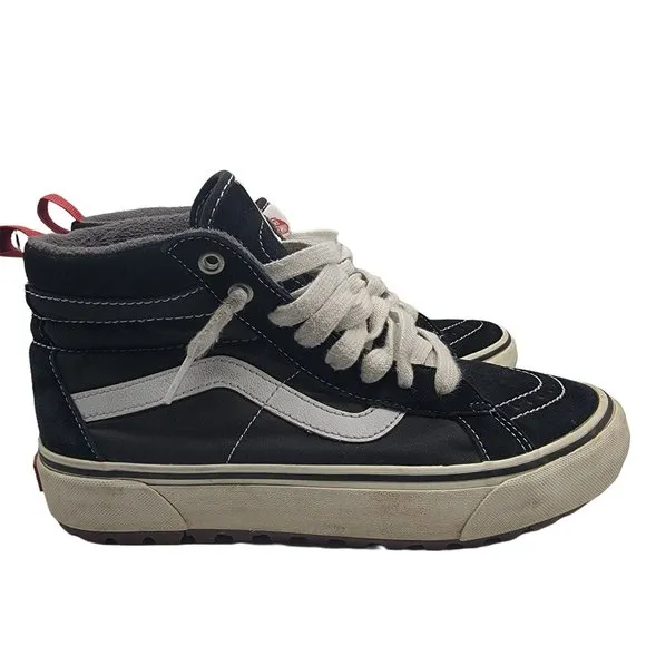 Vans Sk8 Hi MTE Mens Size 8 Black Shoes Primaloft Hiking Outdoors Camping