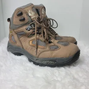 Vasque  Gore-tex Mens Boot Size 10 Vibram Sole Hiking Brown Suede Shoes