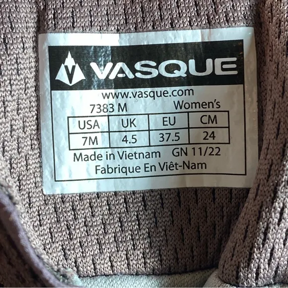 Vasque women’s shoe Size 7
