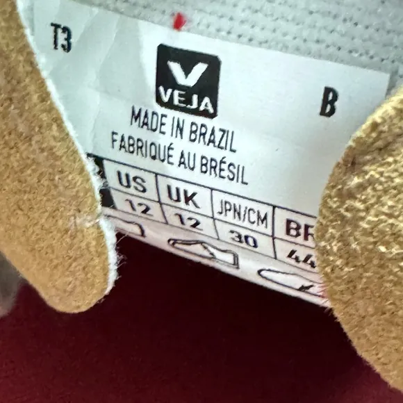 Veja x Rick Owens Hiking Sneakers Brown Men’s Size US 12