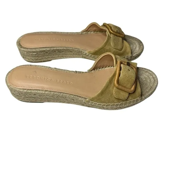Veronica Beard Women’s Apa Suede Espadrille Sandal Size 6