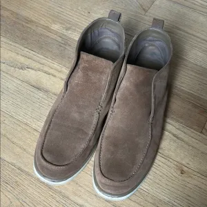 Vince Men's Brown Suede Shoes