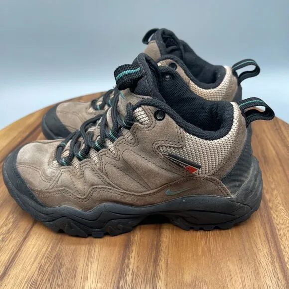 Vintage Y2K Nike ACG Womens Size 6.5 Hiking Trail Boots Brown Suede 908001