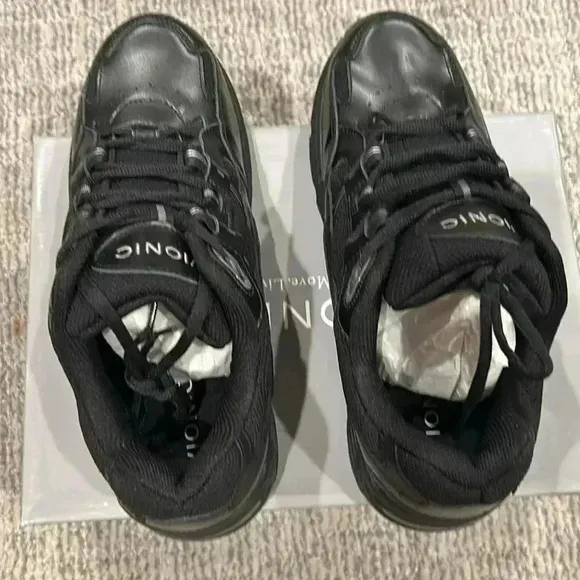 Vionic Women's 23Walk Black Leather 10 Wide