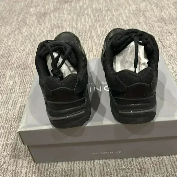 Vionic Women's 23Walk Black Leather 10 Wide