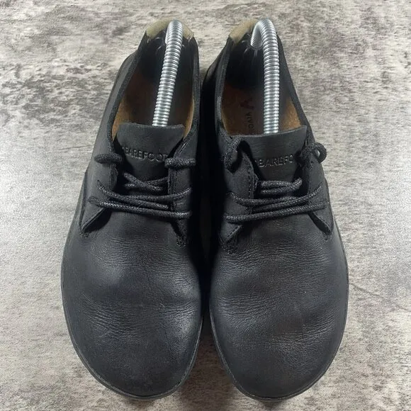 Vivobarefoot Ra III Women's EU 36 J Black Leather Outdoor Zero Drop Shoes