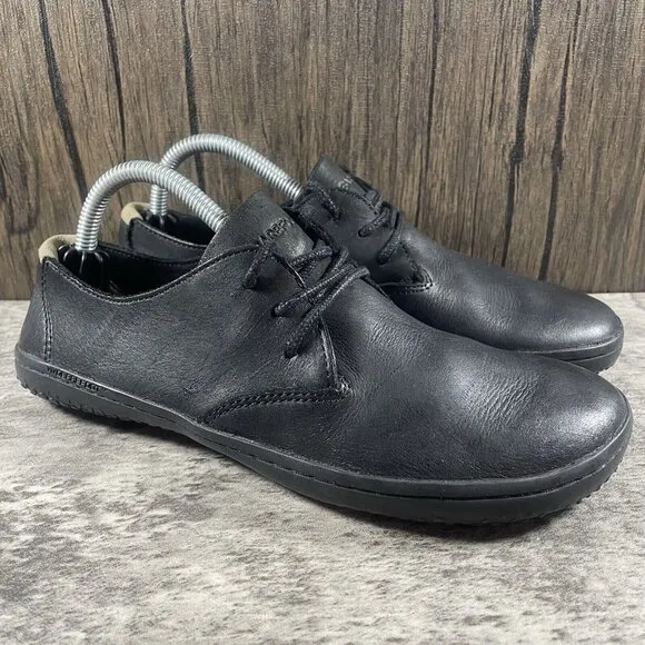 Vivobarefoot Ra III Women's EU 36 J Black Leather Outdoor Zero Drop Shoes