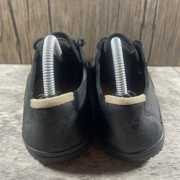 Vivobarefoot Ra III Women's EU 36 J Black Leather Outdoor Zero Drop Shoes