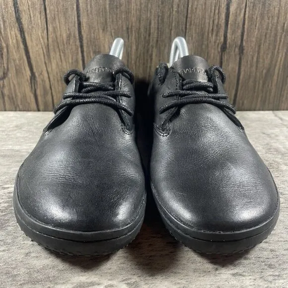 Vivobarefoot Ra III Women's EU 36 J Black Leather Outdoor Zero Drop Shoes