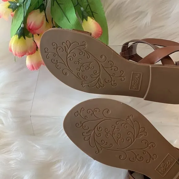 Woman’s Brown Gladiator Sandals