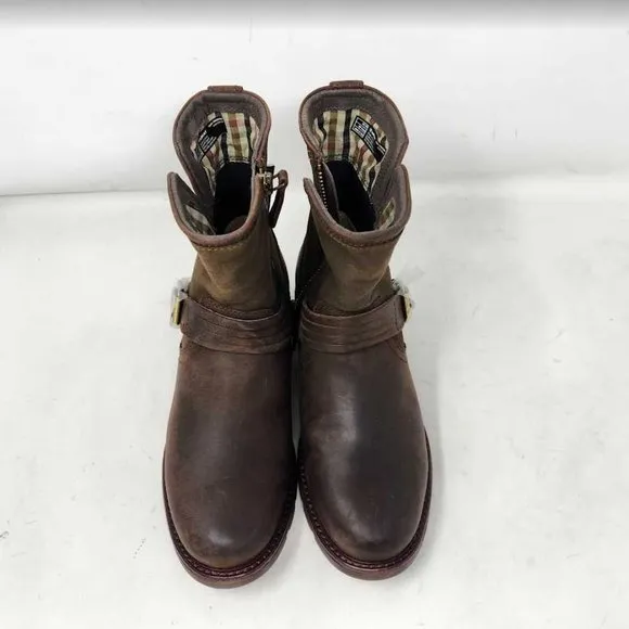 Women's 7 Ariat Savannah H20 suede western boots Chocolate Willow 10029548