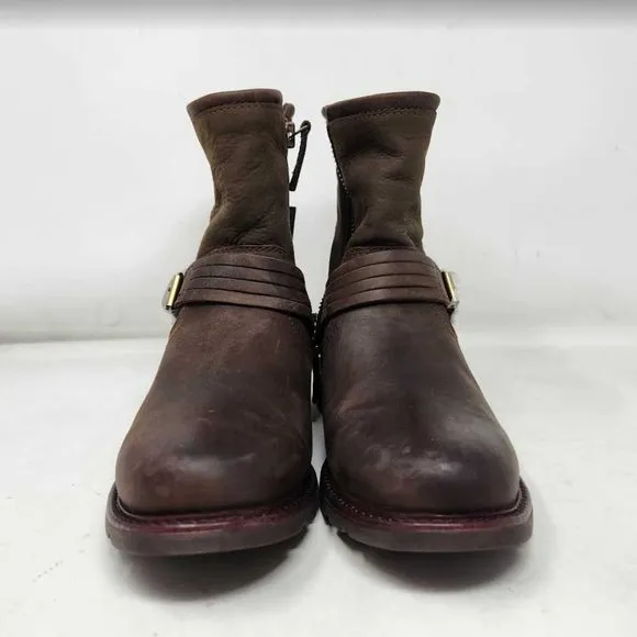 Women's 7 Ariat Savannah H20 suede western boots Chocolate Willow 10029548