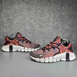 Womens 9 Nike Free Metcon 4 Tiger Stripe Print Sneakers Trainers DJ8655-018