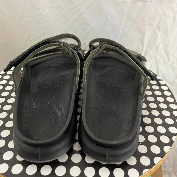 Womens Birkenstock Sandals Sahara Birko-Flor - Futura Khaki Size 39 8