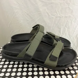 Womens Birkenstock Sandals Sahara Birko-Flor - Futura Khaki Size 39 8