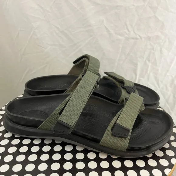 Womens Birkenstock Sandals Sahara Birko-Flor - Futura Khaki Size 39 8
